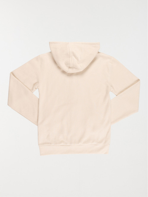 Sweat à capuche craie...