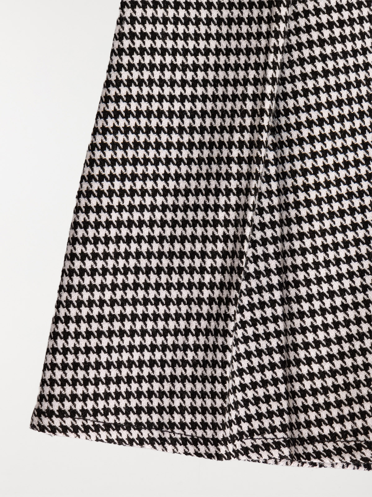 Jupe pied-de-poule fille (XXS-M)