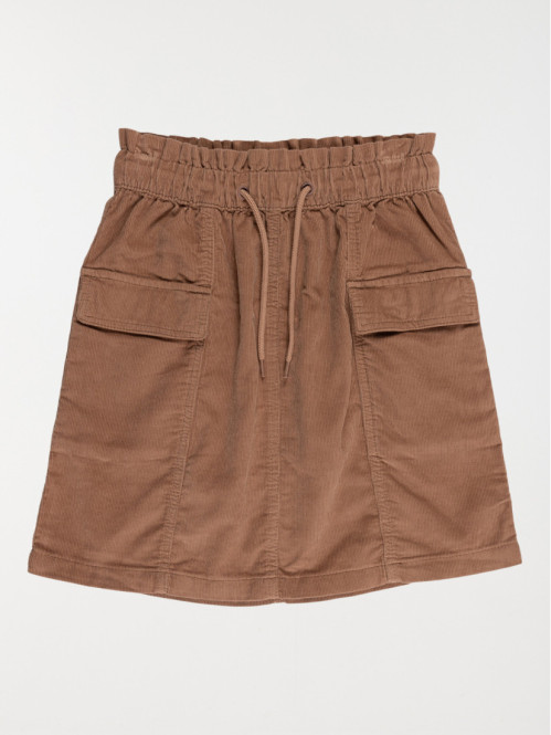 Jupe velours cold brown fille (XXS-M)