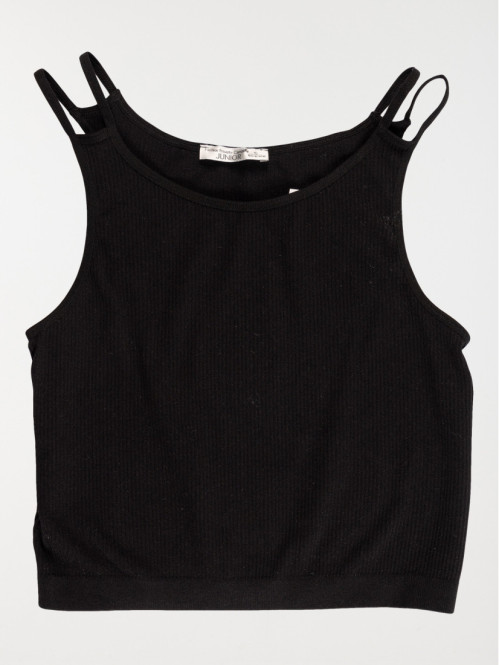 Débardeur uni de sport fille (XXS-M)
