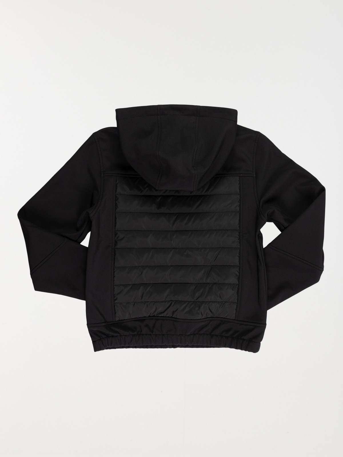 Blouson à capuche noir garçon (XXS-M)
