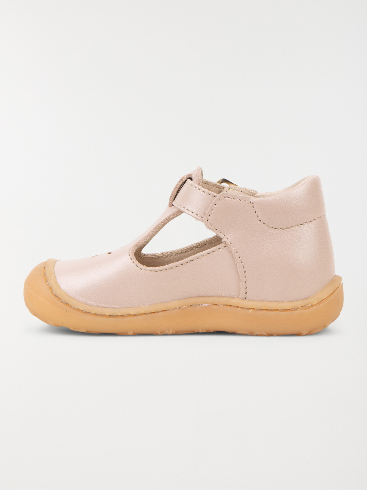 Pied-nu coloris rose fille (17-21)