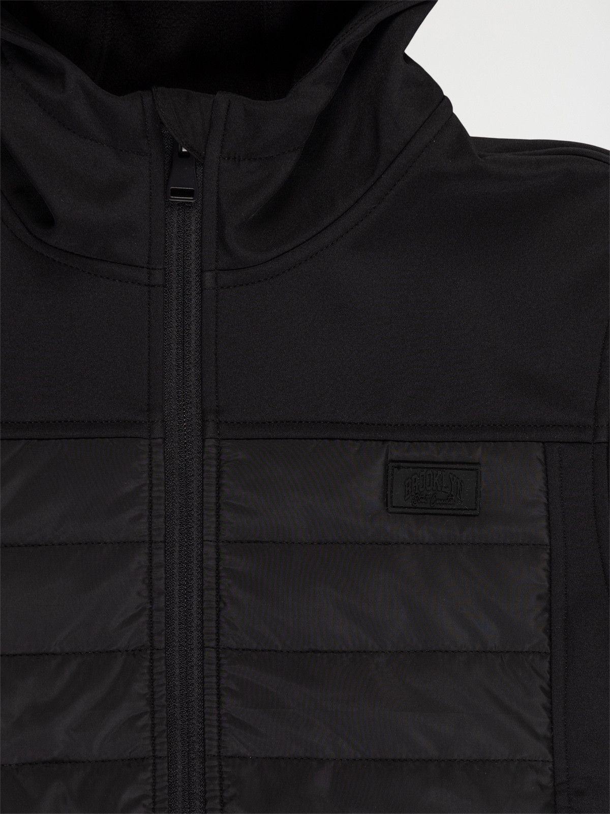 Blouson à capuche noir garçon (XXS-M)