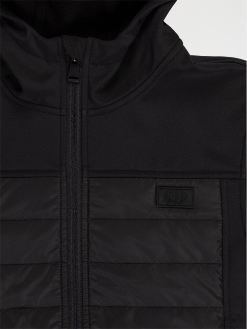 Blouson à capuche noir...