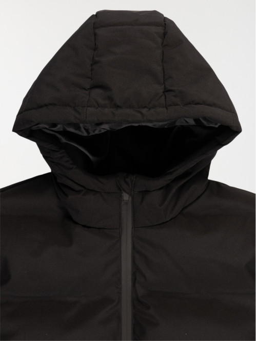 Doudoune noire capuche...