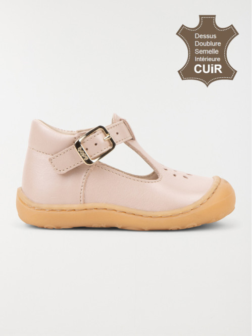 Pied-nu coloris rose fille...