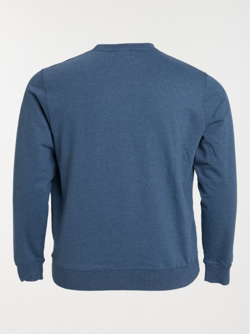 Sweat encre chiné grande taille homme Sweat encre chiné grande taille homme