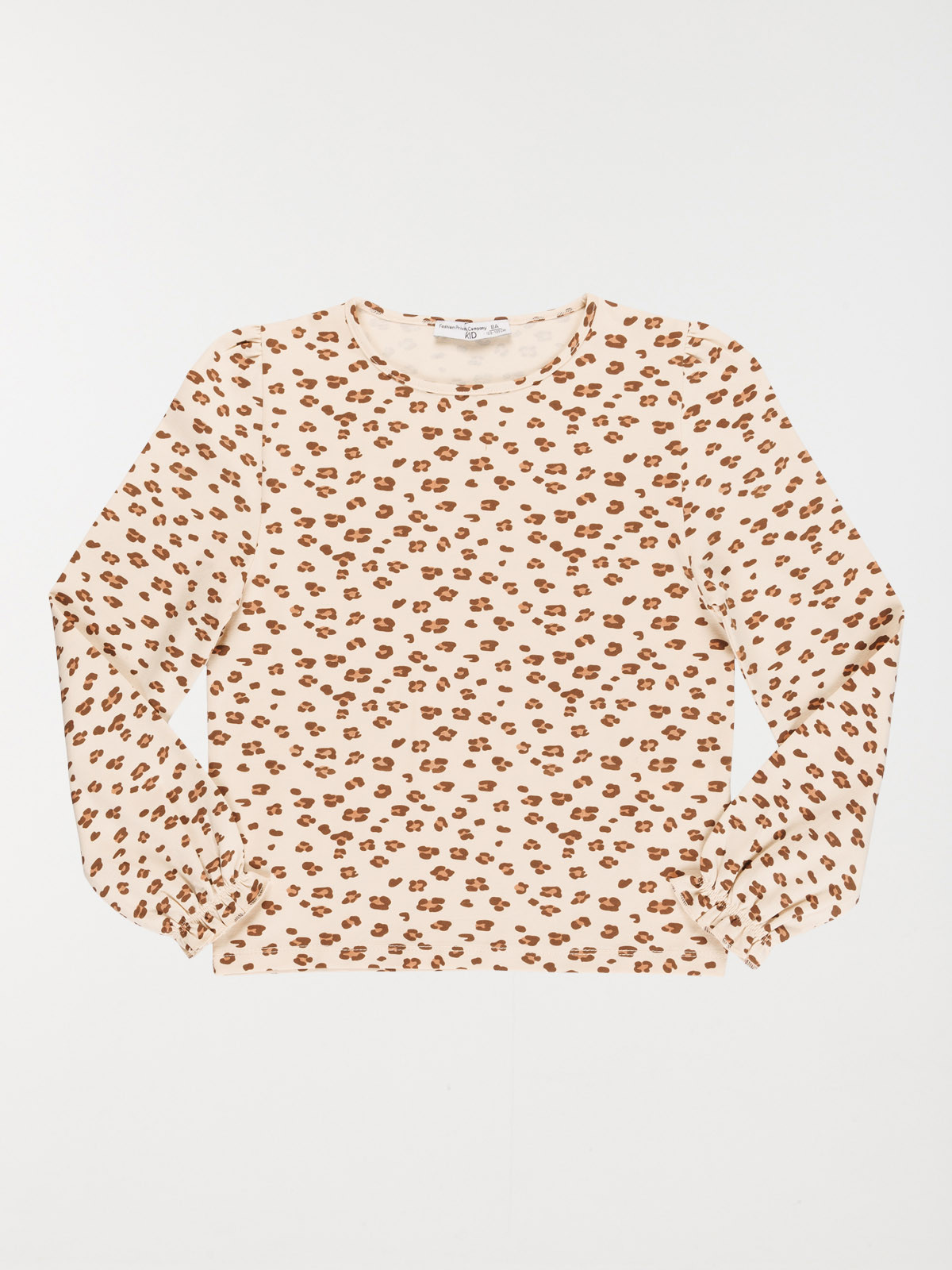 T-shirt imprimé léopard fille (3-12A)