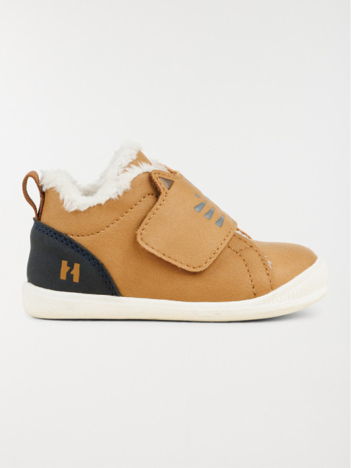 Bottillons scratch camel garçon (19-23)