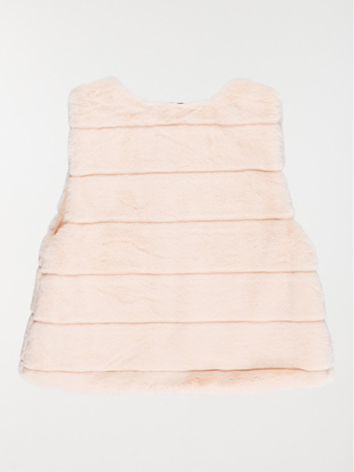 Gilet sans manches doux fille (3-12A) Gilet sans manches doux fille (3-12A)