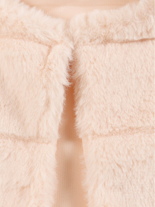 Gilet sans manches doux fille (3-12A) Gilet sans manches doux fille (3-12A)