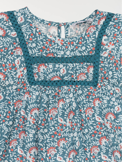 Robe imprimé floral fille...