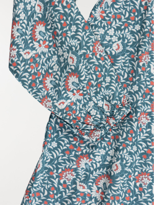 Robe imprimé floral fille...