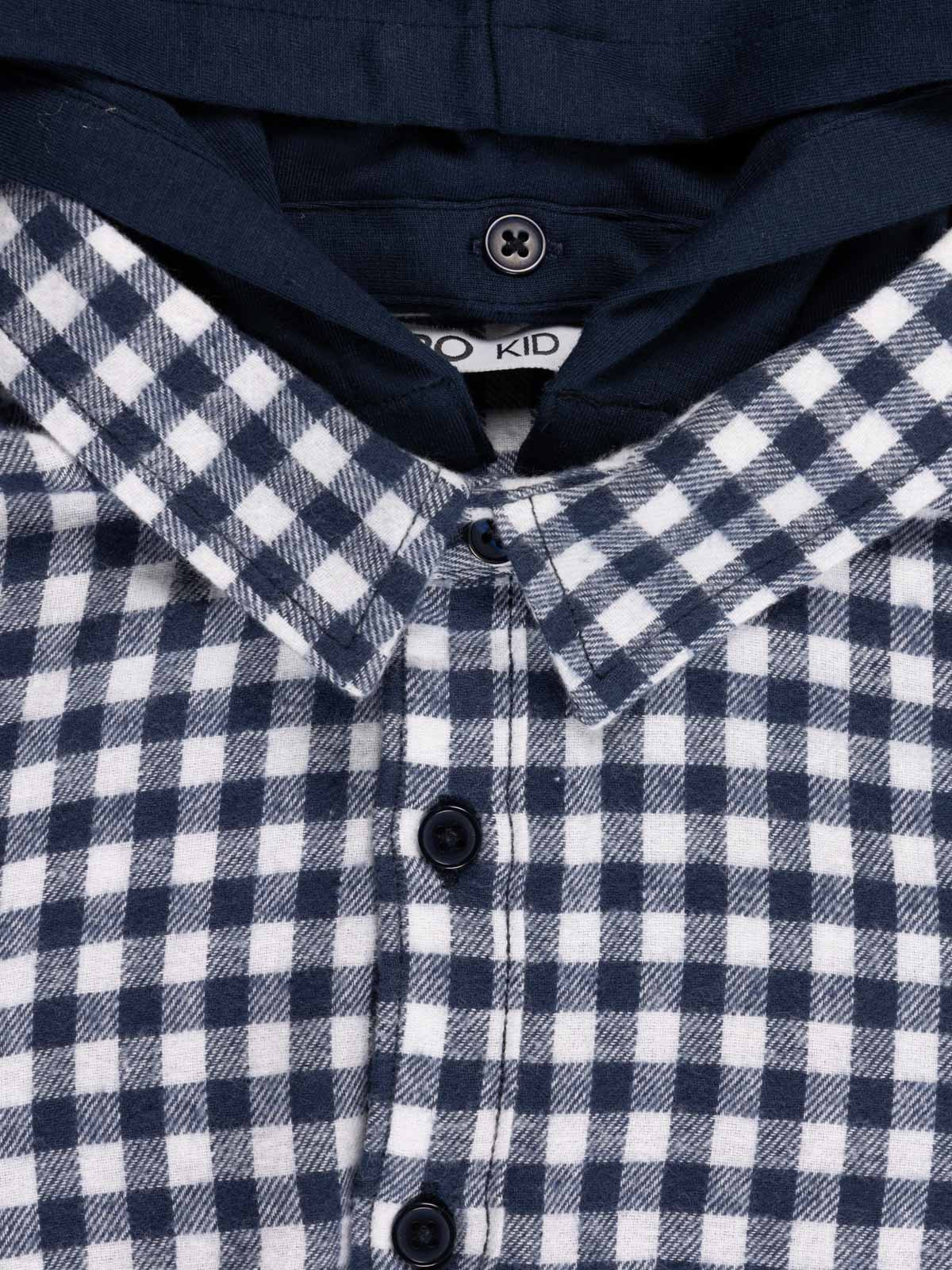 Chemise avec capuche garçon (3-12A)