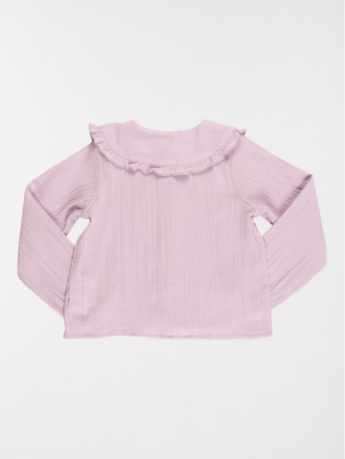 Blouse lavandin fille (3-12A) Blouse lavandin fille (3-12A)
