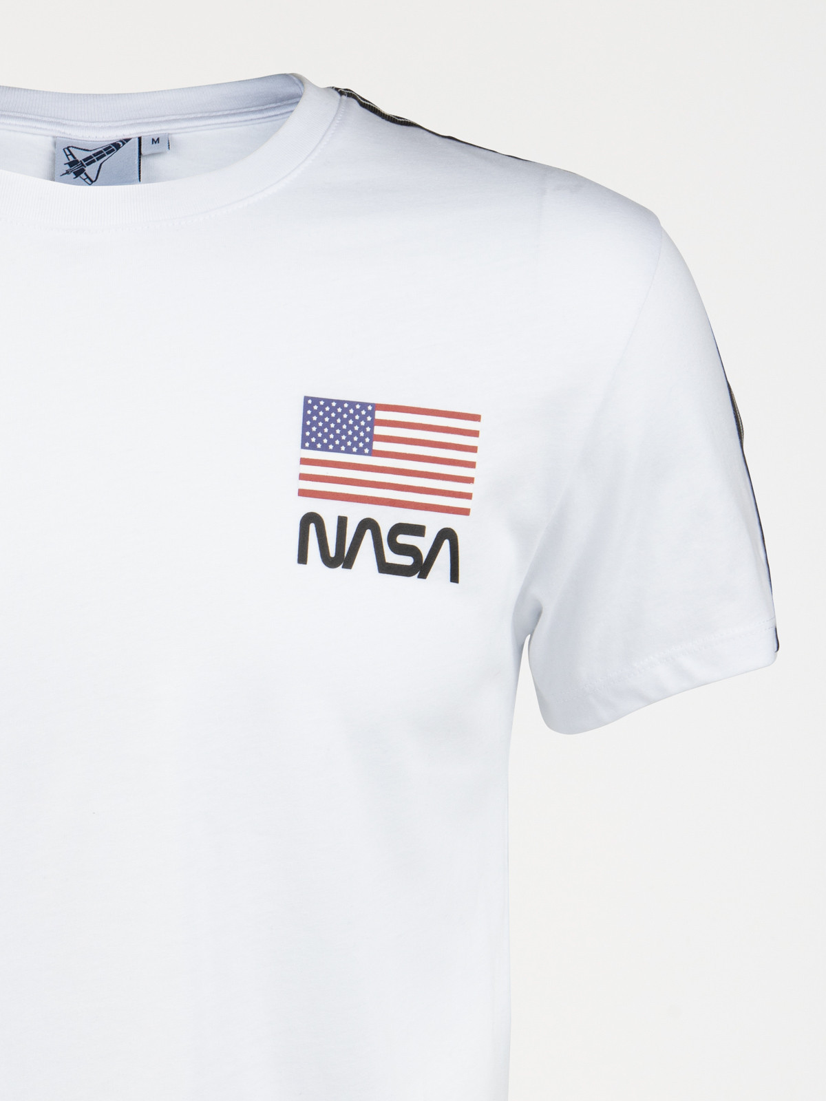 T-shirt blanc NASA homme T-shirt blanc NASA homme