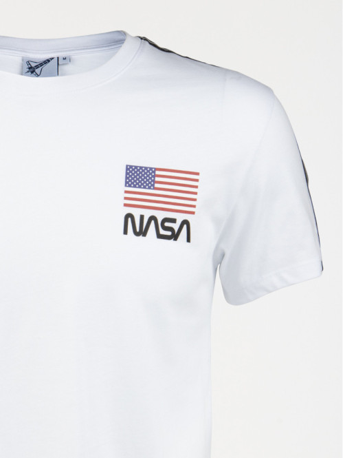 T-shirt blanc NASA homme T-shirt blanc NASA homme