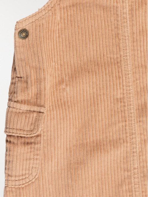 Robe salopette velours...