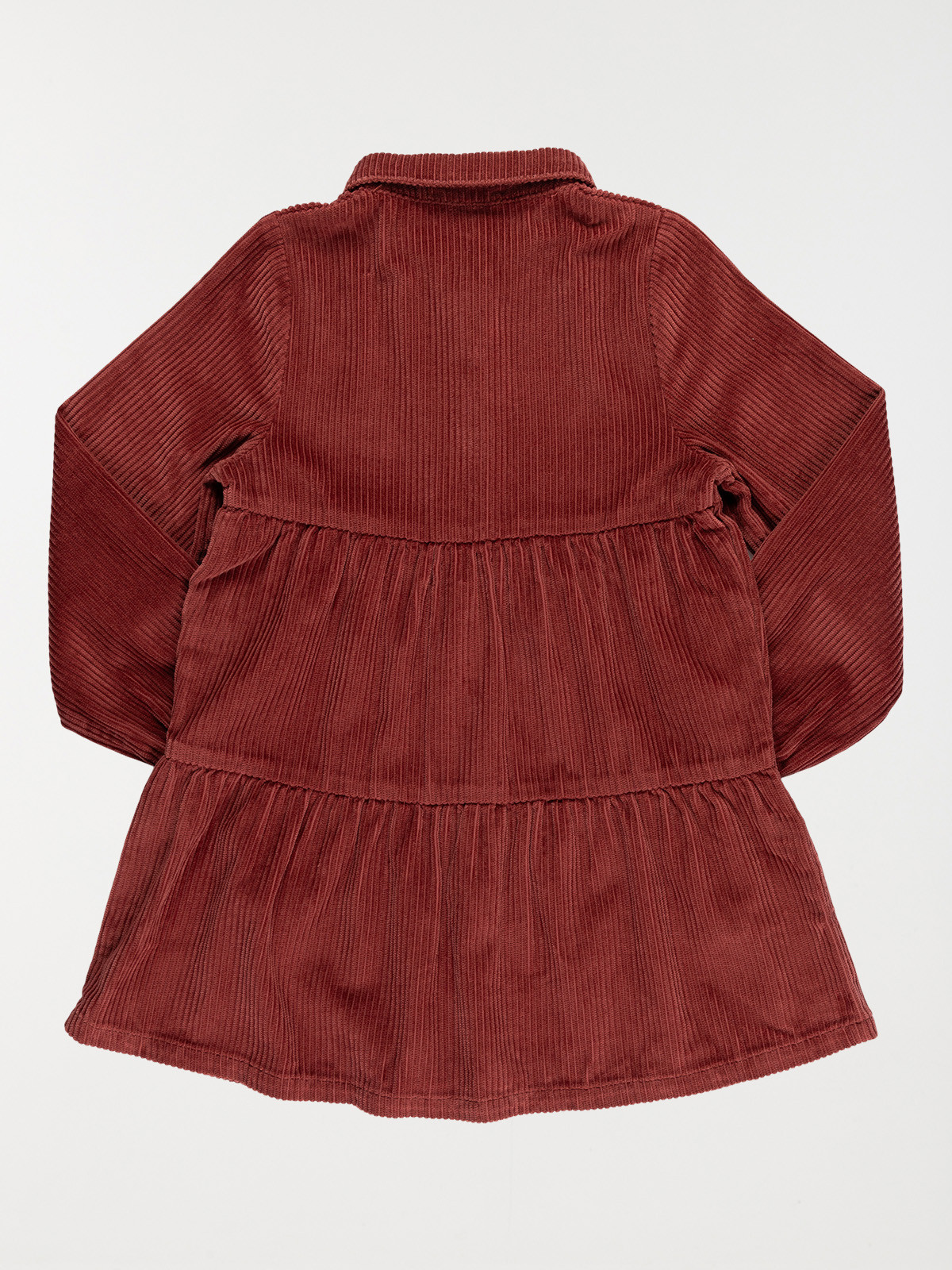 Robe velours rouge ébène fille (3-12A) Robe velours rouge ébène fille (3-12A)