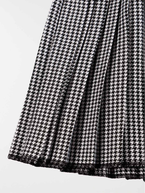 Jupe à carreaux noire fille...