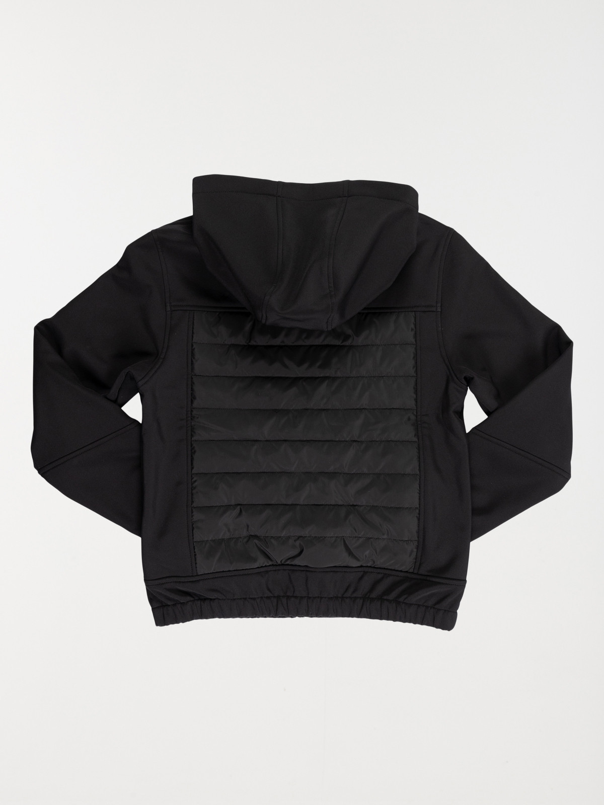Blouson capuche garçon noir (3-12A)