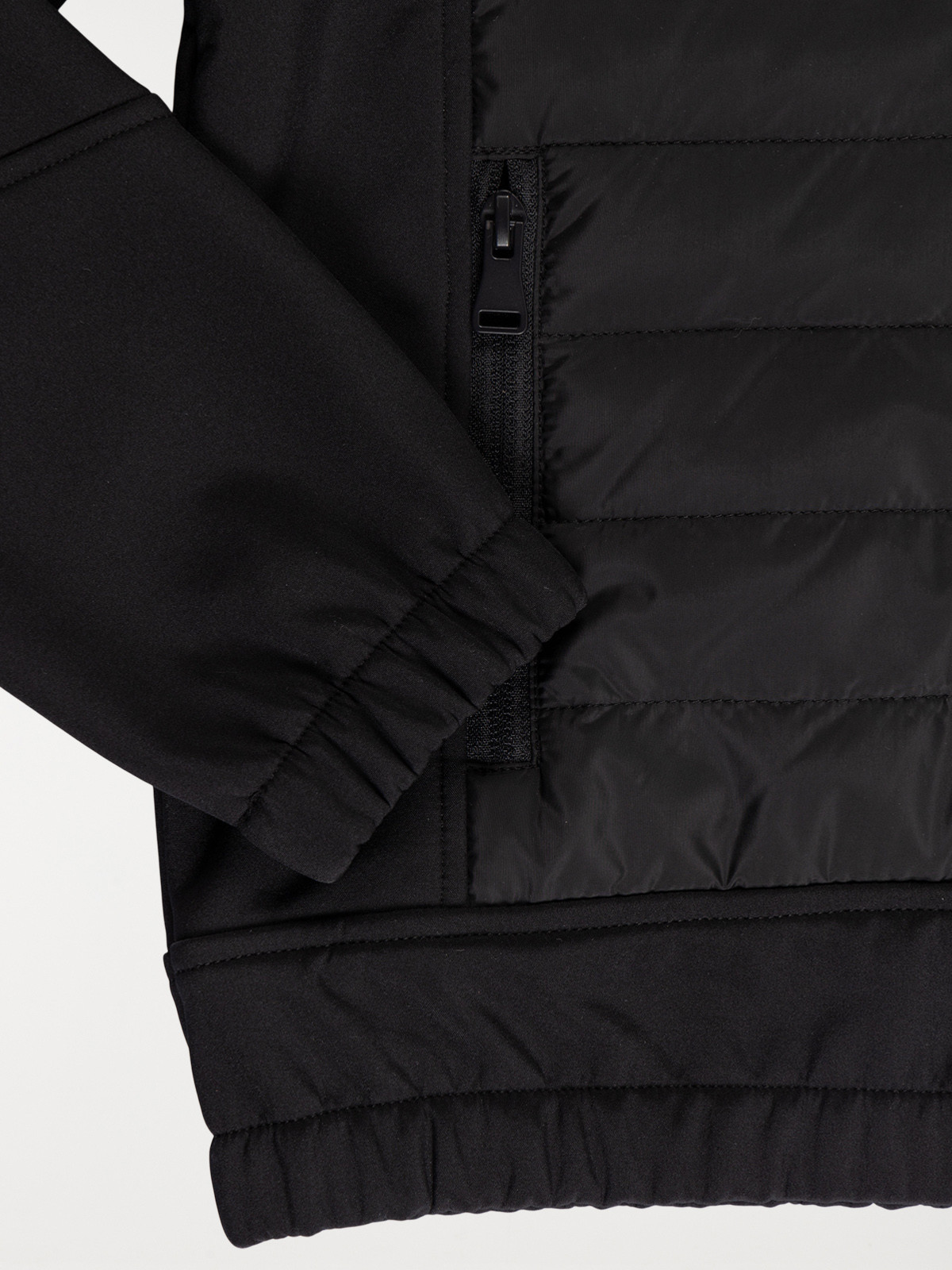 Blouson capuche garçon noir (3-12A)