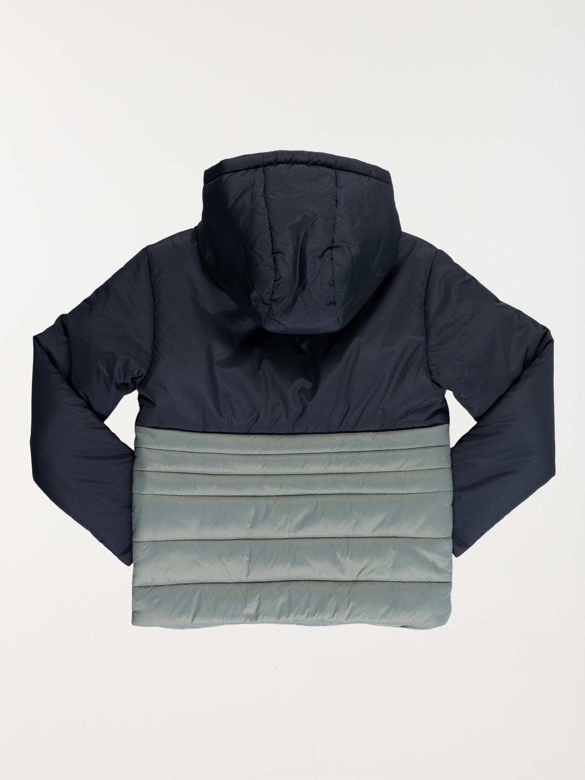 Blouson bicolore capuche garçon (3-12A)