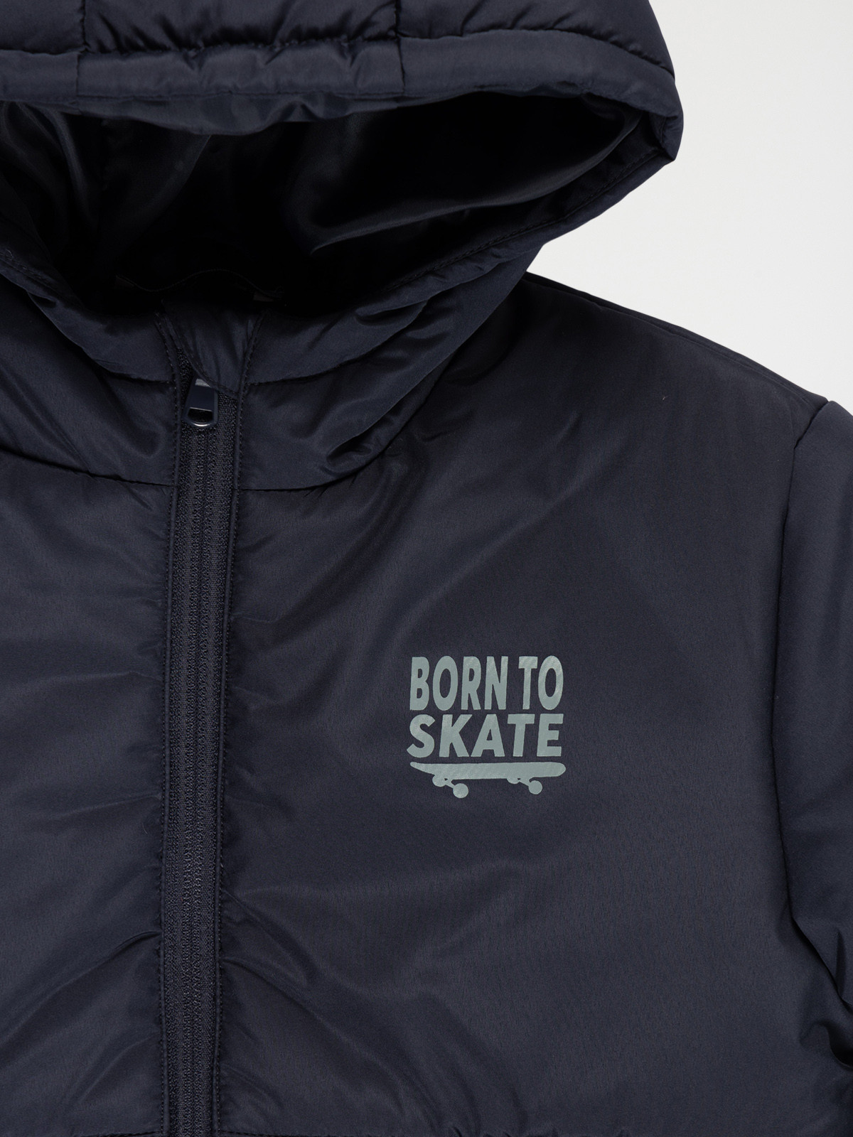 Blouson bicolore capuche garçon (3-12A)