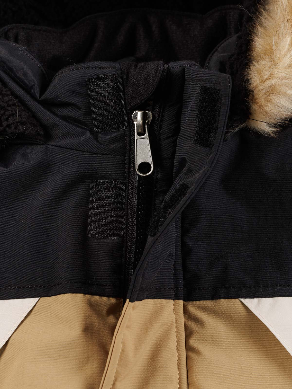 Parka tricolore garçon (3-12A) Parka tricolore garçon (3-12A)