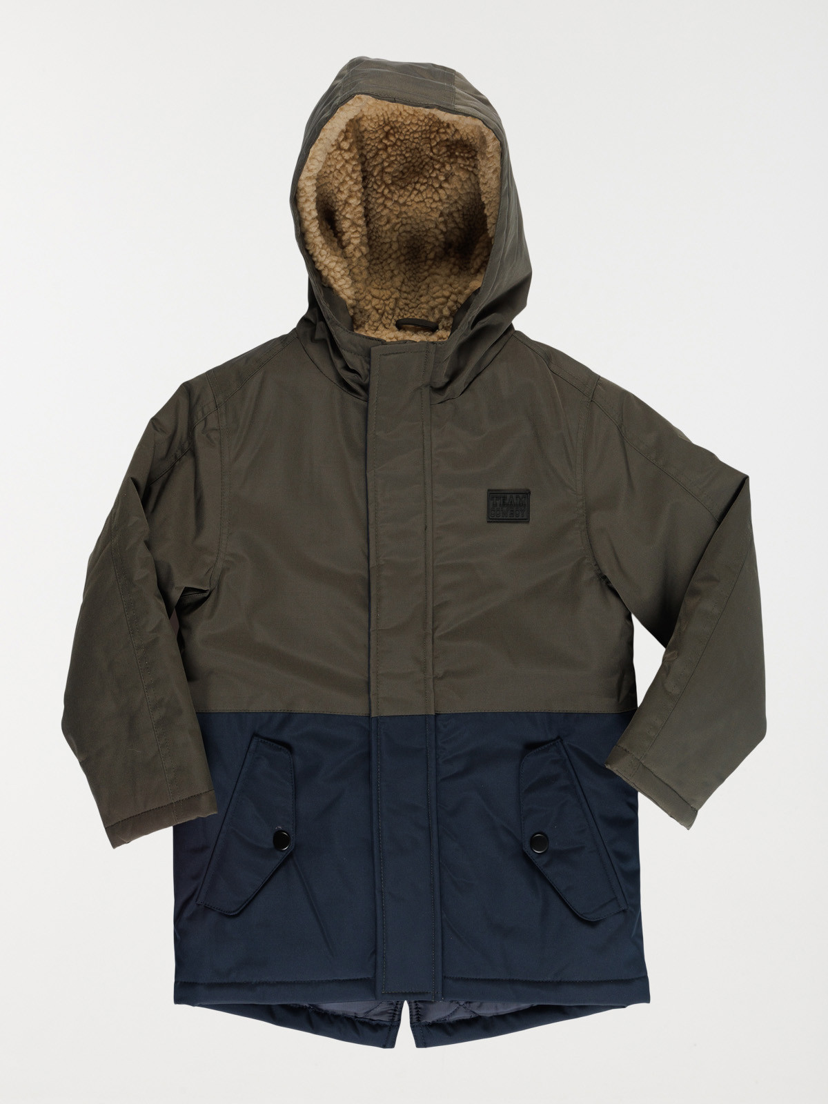 Parka bicolore garçon (3-12A)