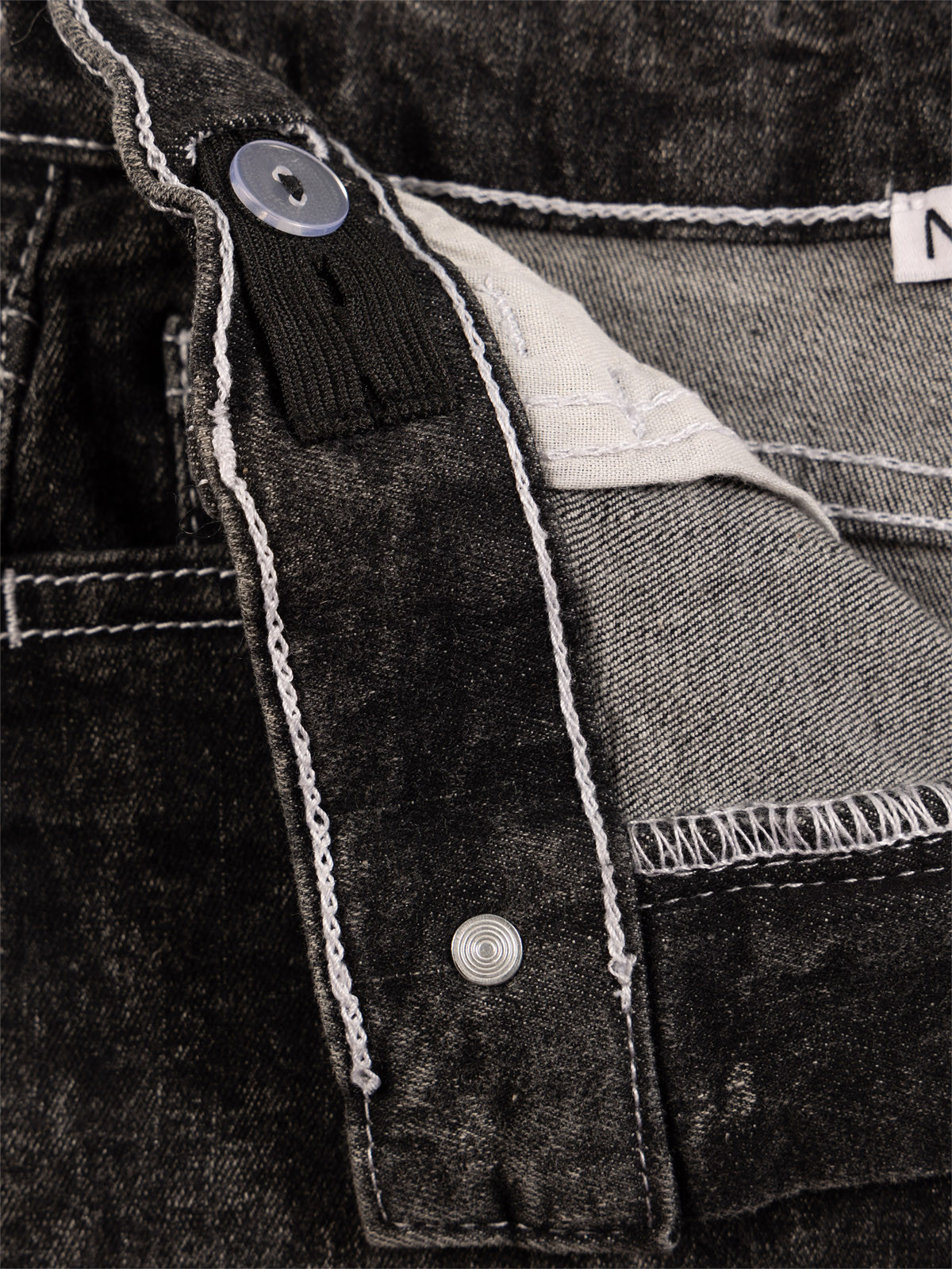 Jean cargo garçon noir (3-12A) Jean cargo garçon noir (3-12A)