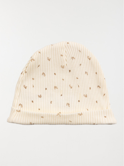 Bonnet naissance imprimé bébé (0-3M)