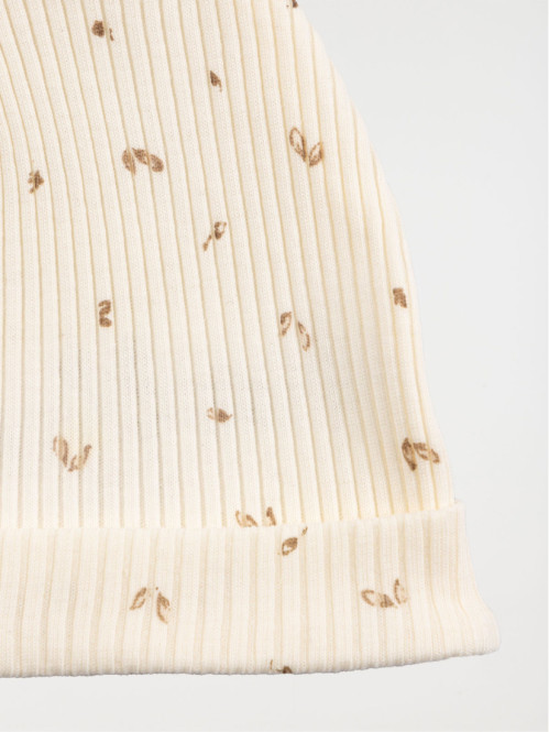 Bonnet naissance imprimé bébé (0-3M)