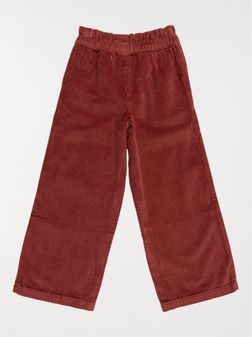 Pantalon rouge ébène fille (3-12A) Pantalon rouge ébène fille (3-12A)