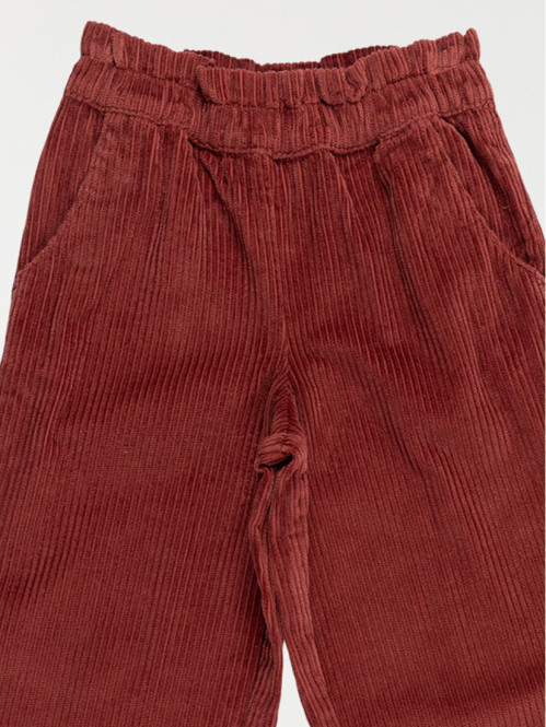 Pantalon rouge ébène fille (3-12A) Pantalon rouge ébène fille (3-12A)