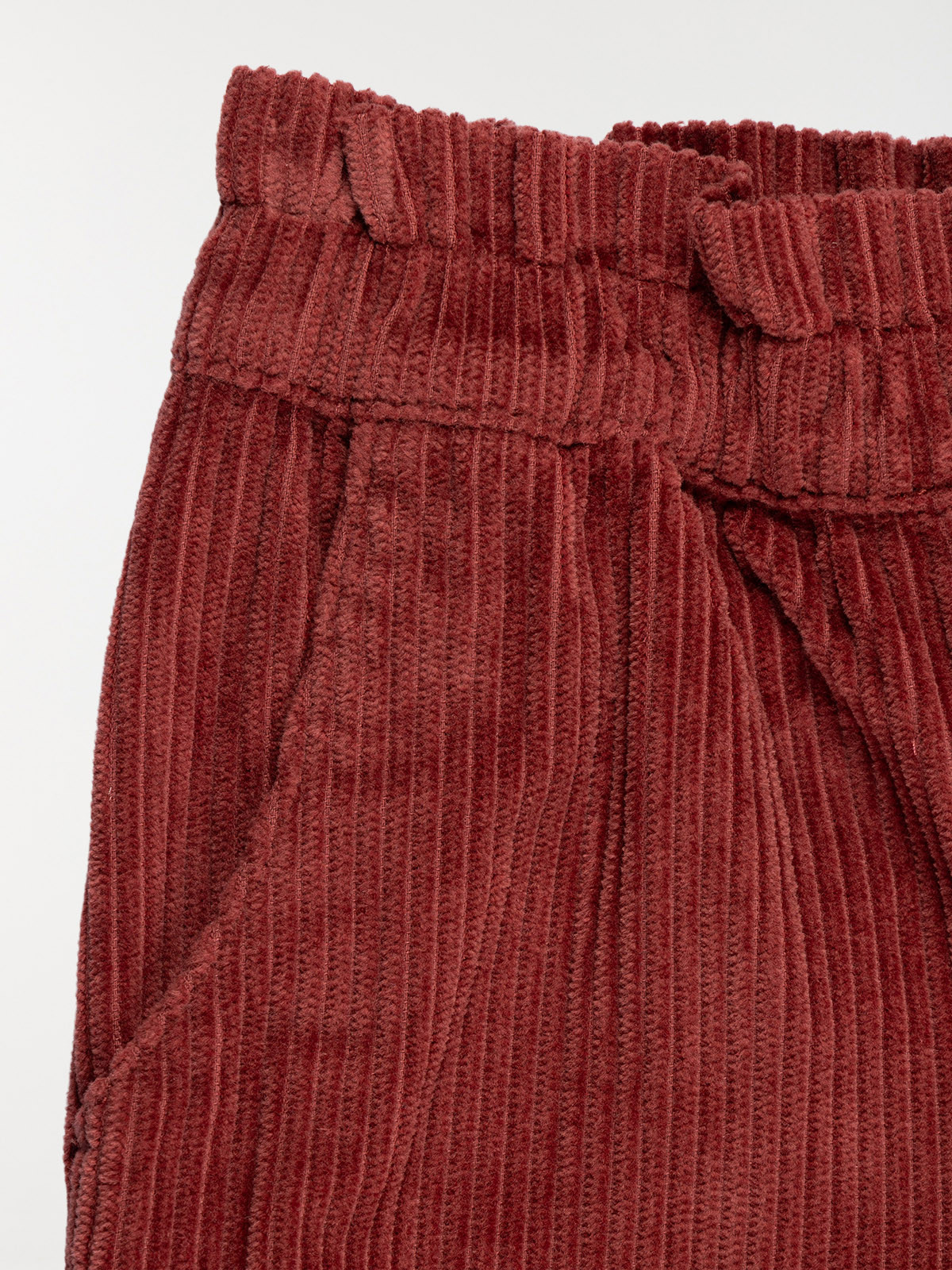 Pantalon rouge ébène fille (3-12A) Pantalon rouge ébène fille (3-12A)