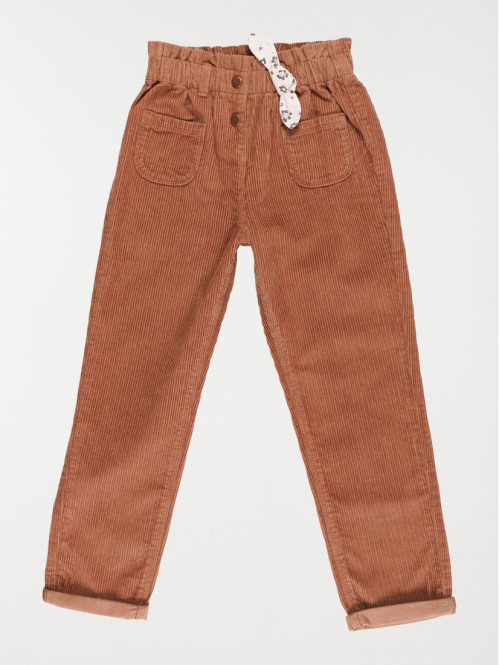 Pantalon velours fille (3-12A)