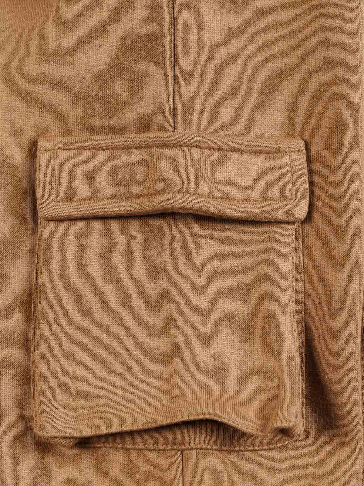 Pantalon garçon marron cargo (3-12A) 