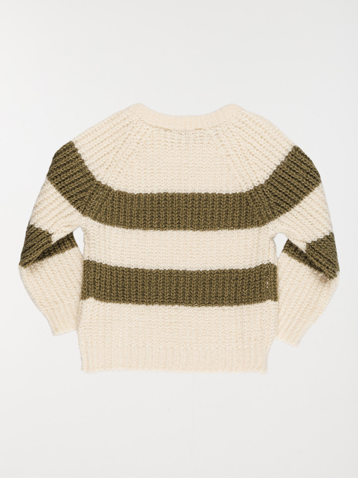 Pull col rond à rayures garçon (3-36M) Pull col rond à rayures garçon (3-36M)