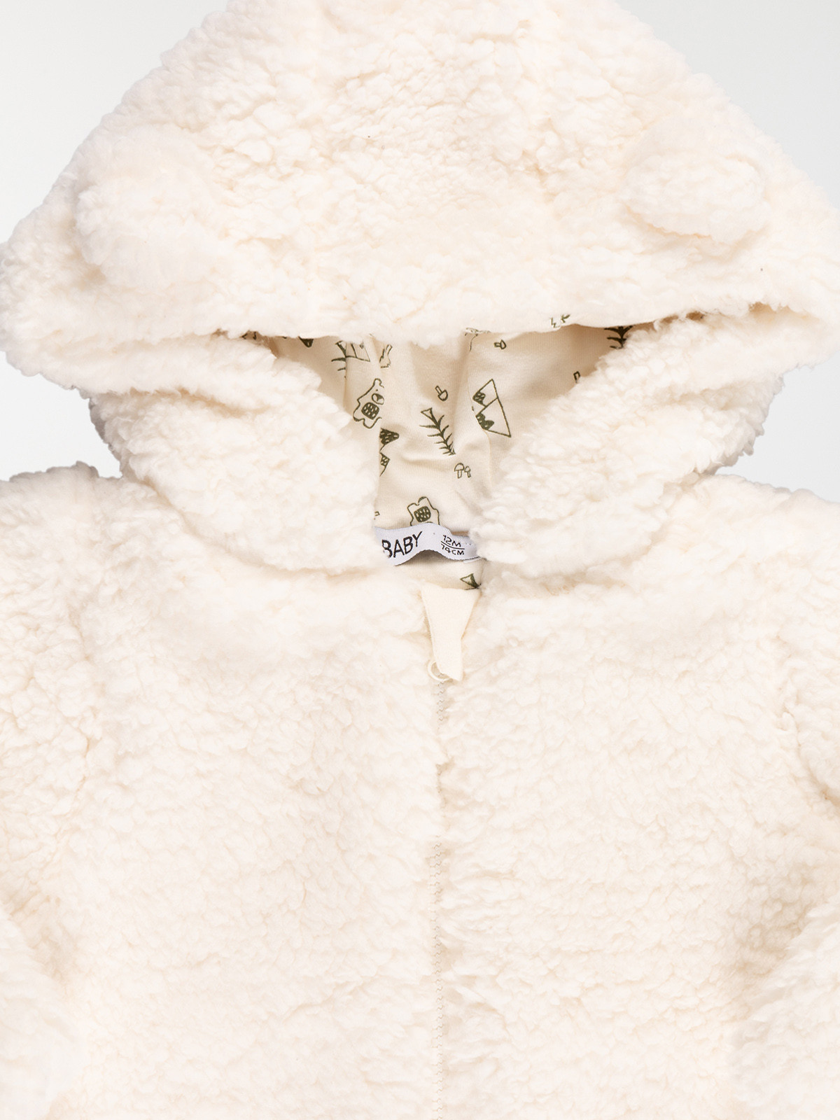 Manteau doux à capuche garçon (3-36M) Manteau doux à capuche garçon (3-36M)