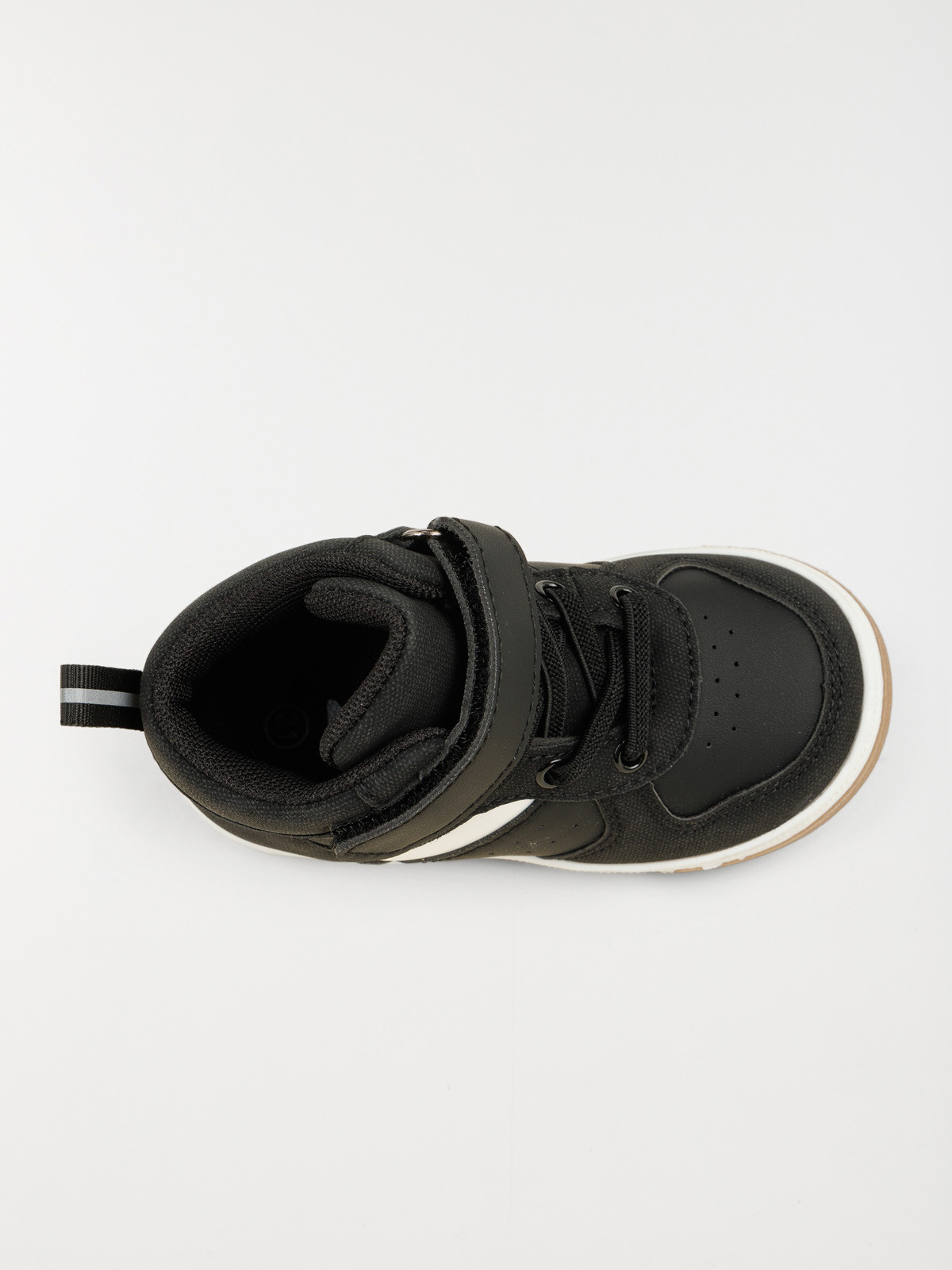 Bottillons scratch noir garçon (20-23)