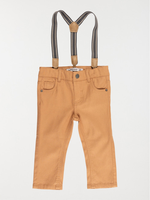 Pantalon avec bretelles garçon (3-36M)