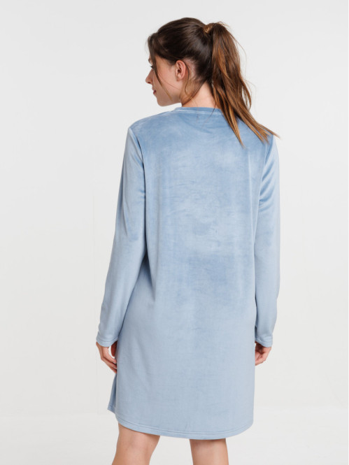 Chemise de nuit velours femme shop