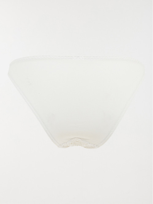 Culotte dentelle ivoire...