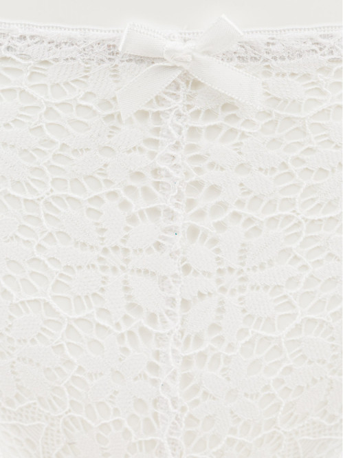 Culotte dentelle ivoire...
