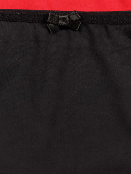 Culotte rouge kiss grande taille femme Culotte rouge kiss grande taille femme