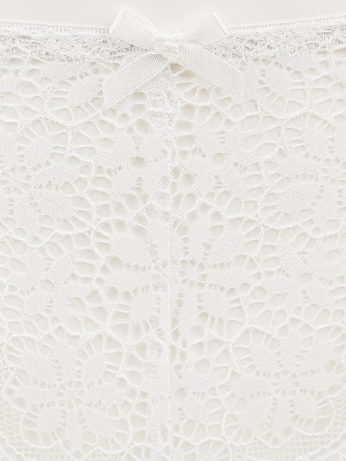 Shorty dentelle ivoire femme (S-XL)