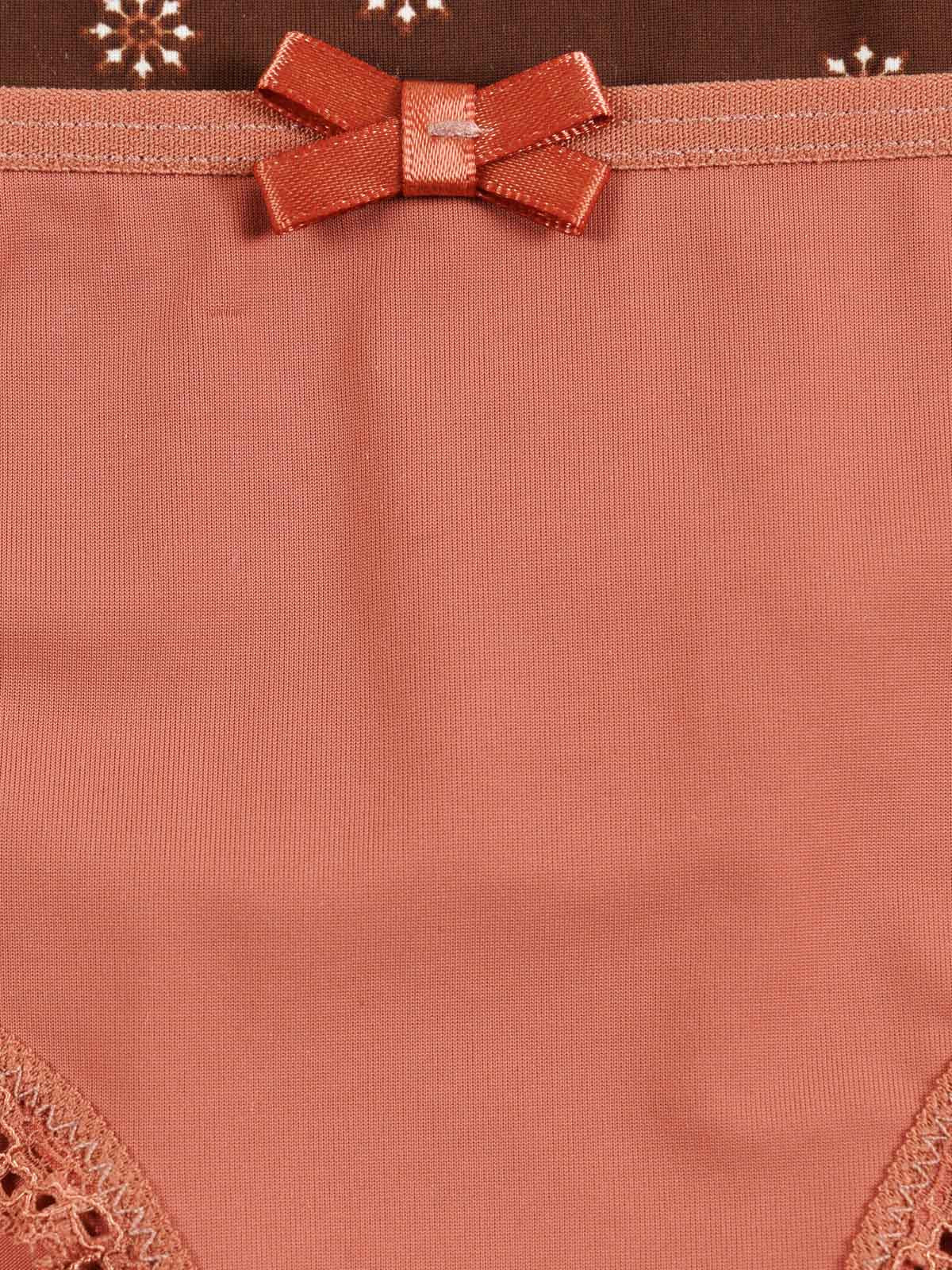 2 shorties femme marron glacé (S-XL) 2 shorties femme marron glacé (S-XL)