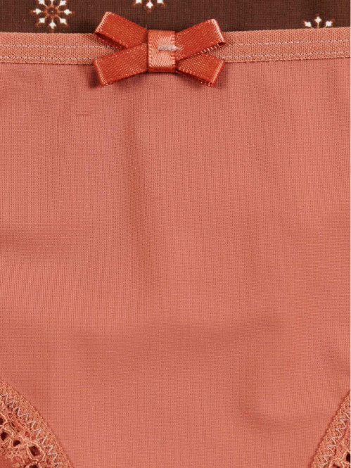 2 shorties femme marron glacé (S-XL) 2 shorties femme marron glacé (S-XL)