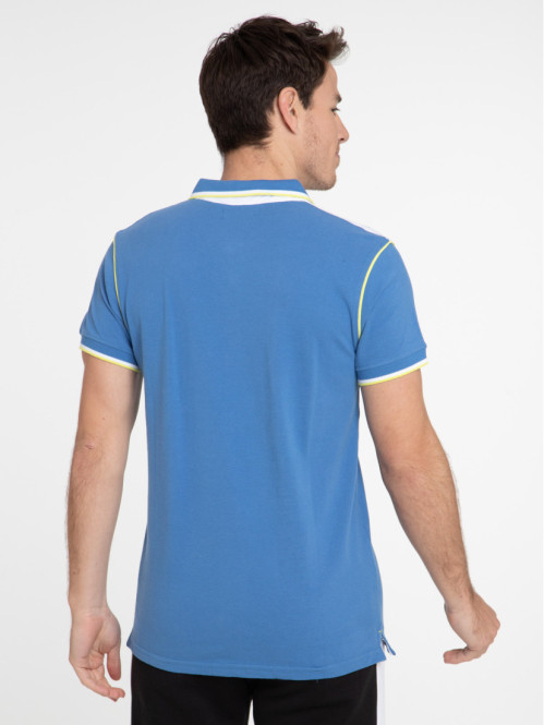 Polo bleu royal homme